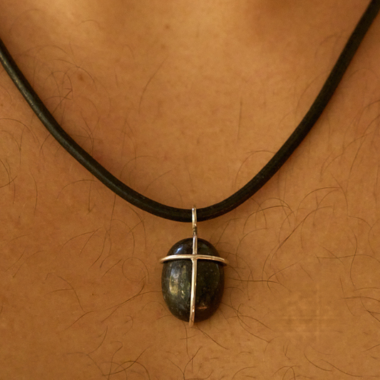 Silver Granite and leather Jewellery made in Bulawayo in Bulawayo