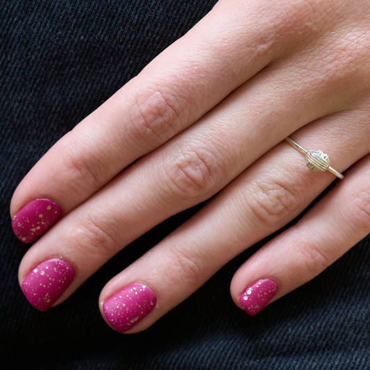 Sterling Silver Mini Elephant Knot Stacking Ring made in Zimbabwe, Africa