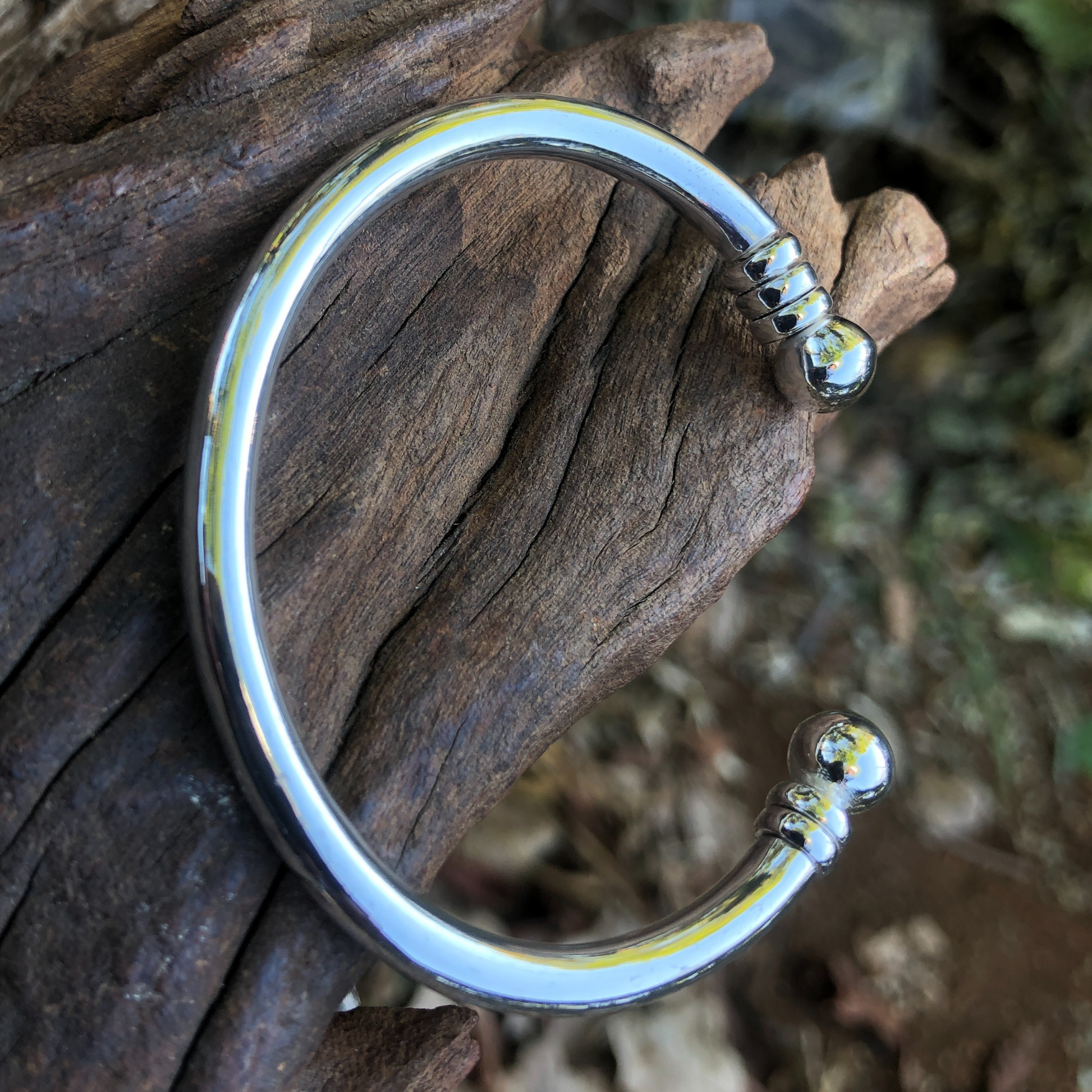 handmade family cuff bangle