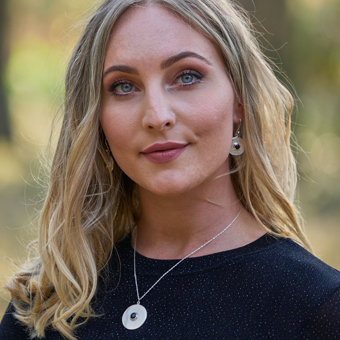 onyx and silver ndoro necklace Great Zimbabwe art Inspired