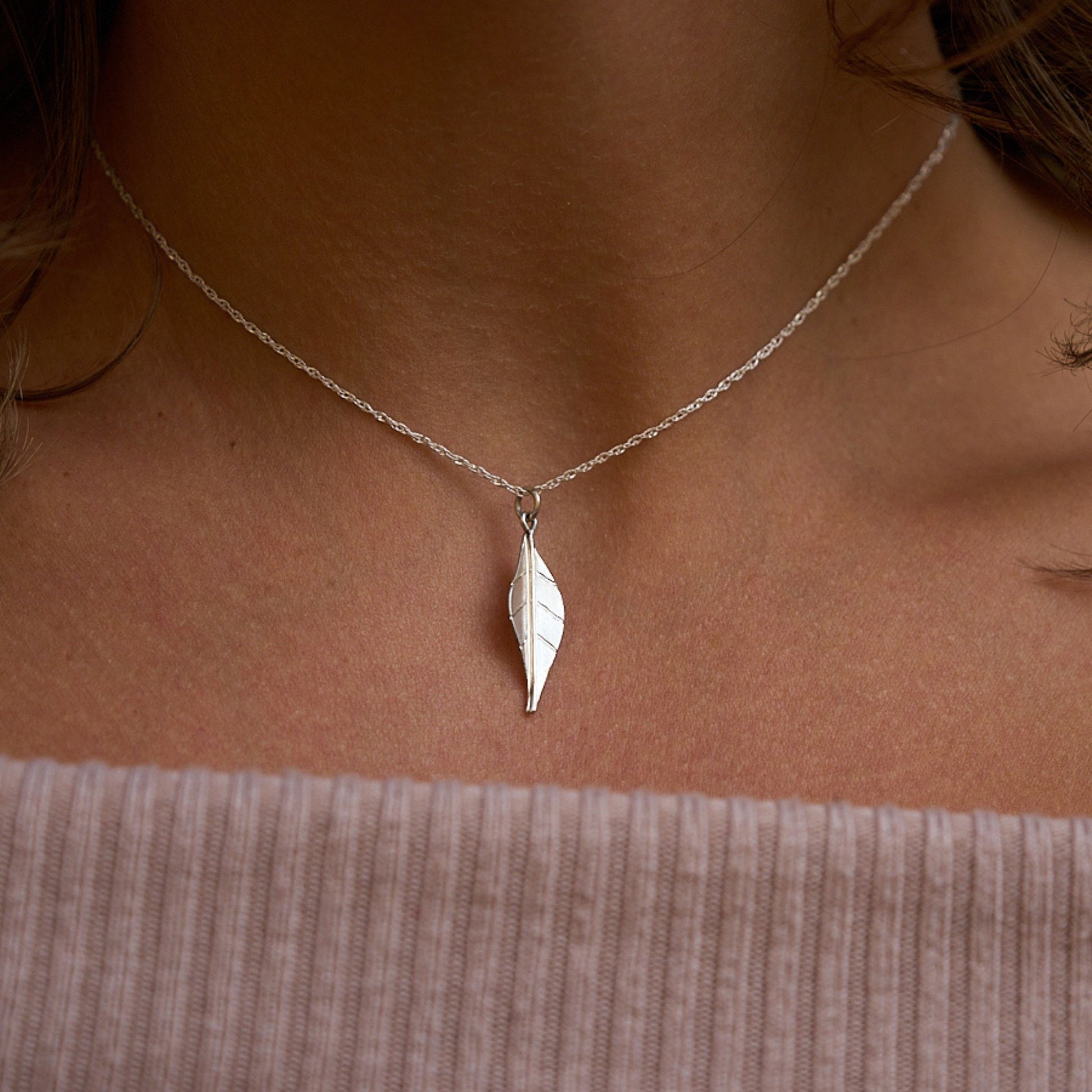 Silver Leaf Jewellery made in Zimbabwe by The Zuri Collection