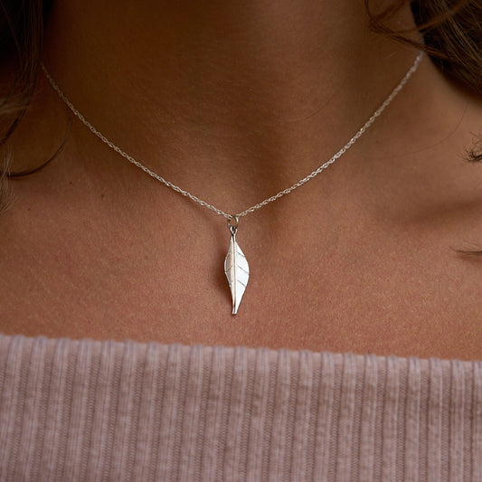 Silver Leaf Jewellery made in Zimbabwe by The Zuri Collection