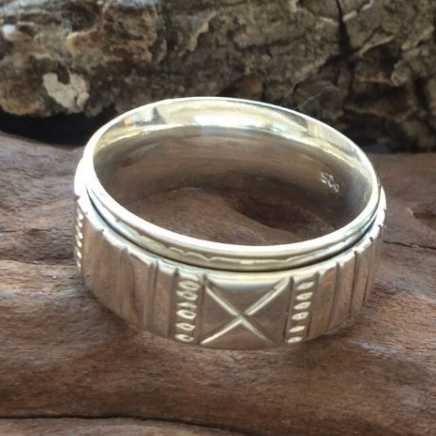 Sterling Silver Spinner Ring made in Bulawayo