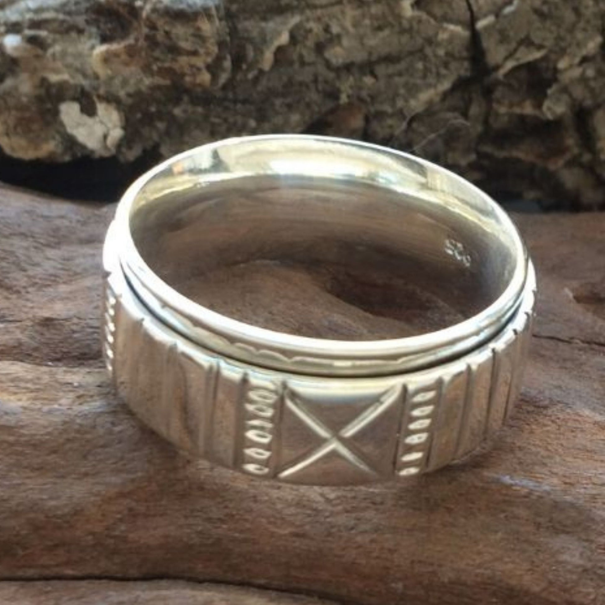 Sterling Silver Spinner Ring made in Bulawayo