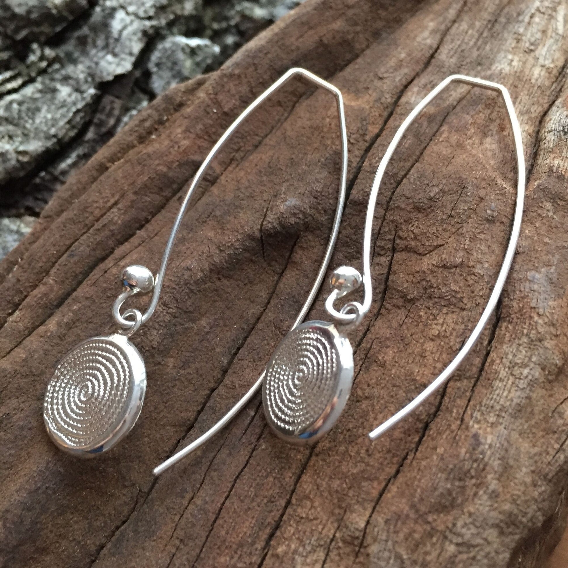 Ndoro Silver Earrings Made By The Zuri Collection