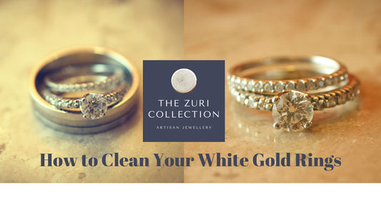 5 Tips to Safely Clean your White Gold Engagement and Wedding rings
