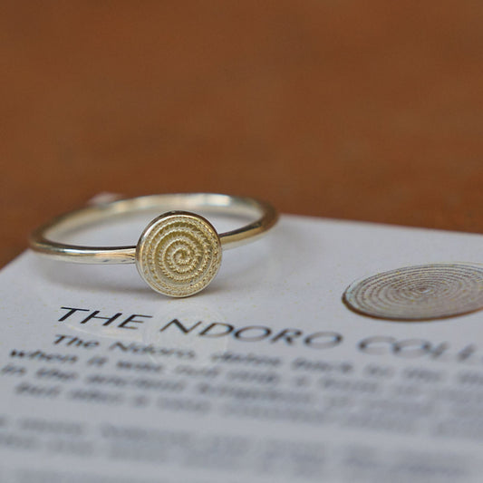 Mini Ndoro Stacking Ring Made in Zimbabwe