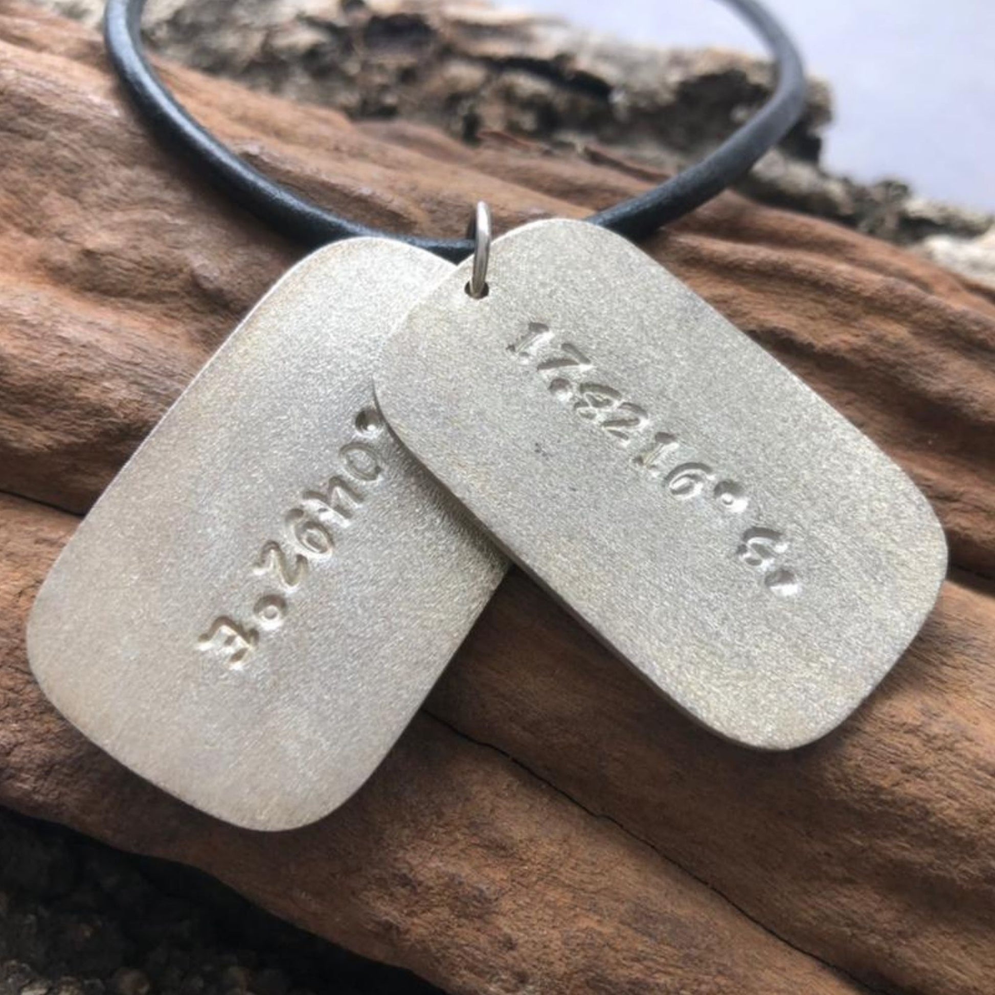 GPS Dog Tags on Leather Belts Made in Bulawayo 
