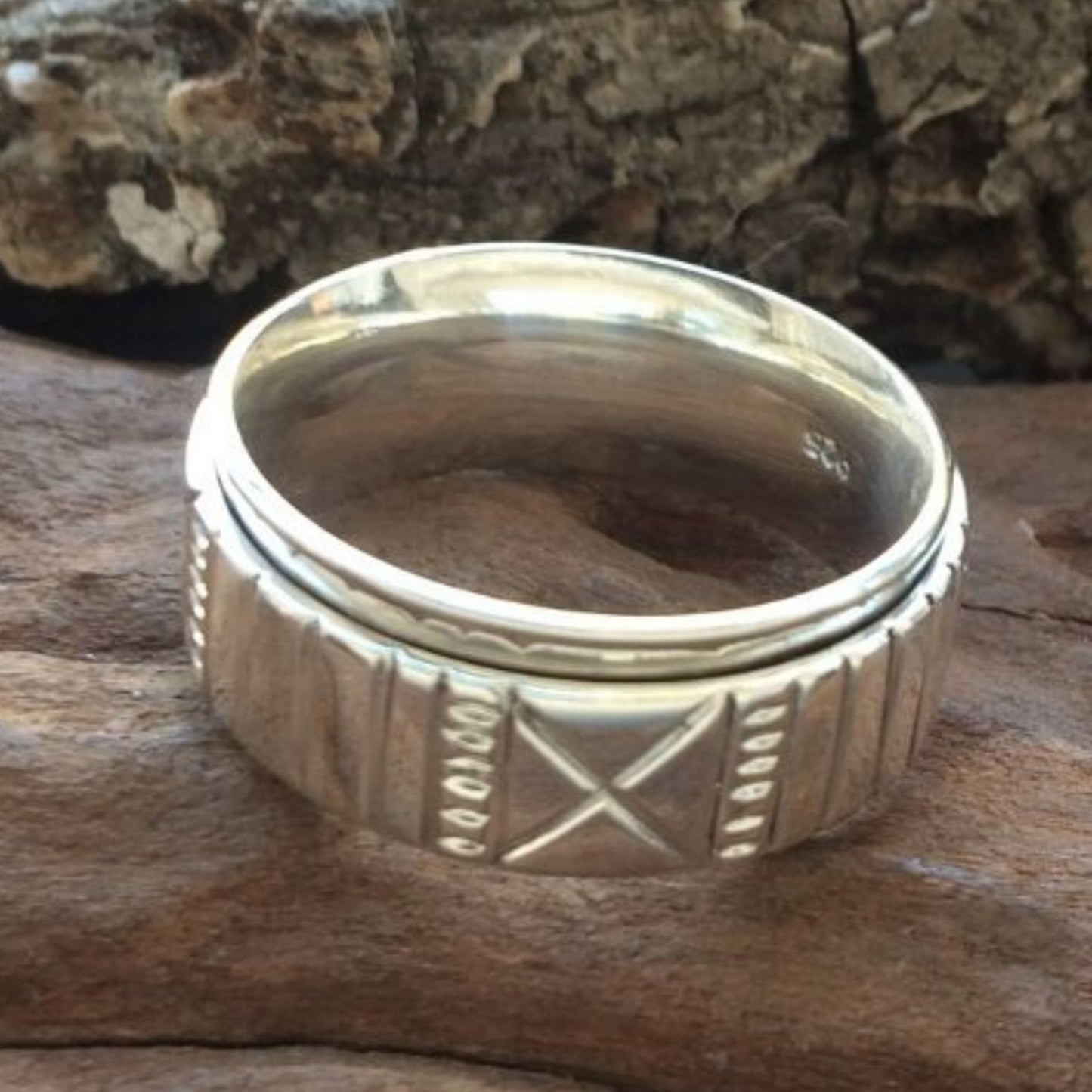 Sterling Silver Spinner Ring made in Bulawayo 