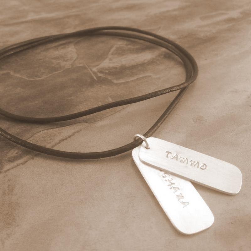GPS Silver Dog Tags Made in Africa 
