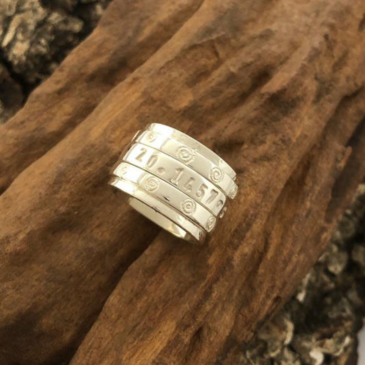 Take Me Home Ndoro GPS Ring Made in Silver